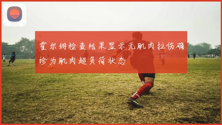 霍尔姆检查结果显示无肌肉拉伤确诊为肌肉超负荷状态